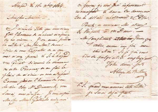 Second Alresford Letter